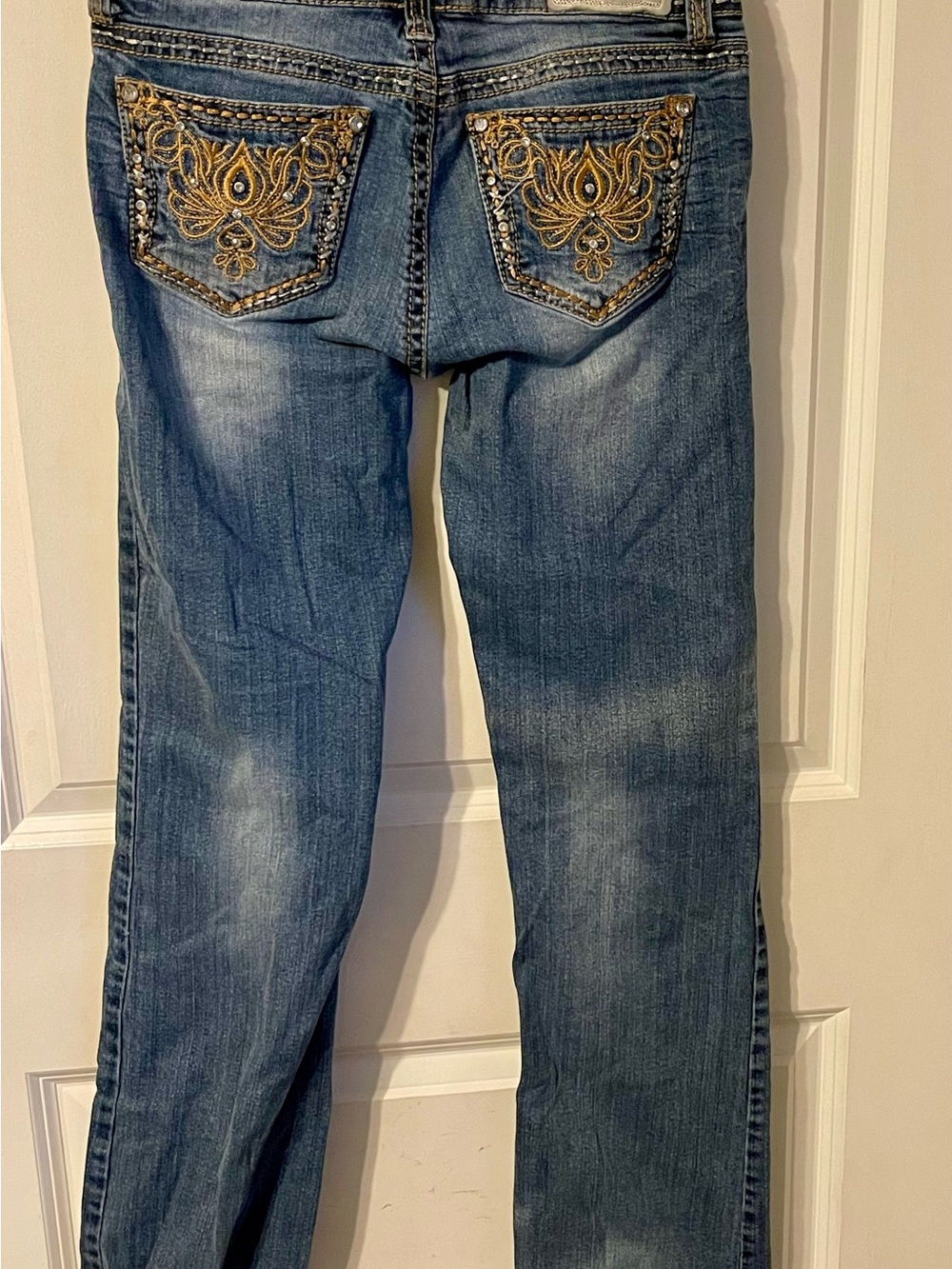 Shyanne Jeans Womens 28 REG Bootcut Western Rhinestone